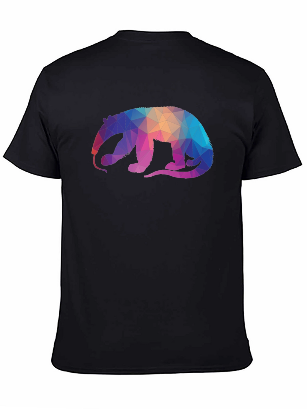 Geometric Anteater Graphic T-Shirt