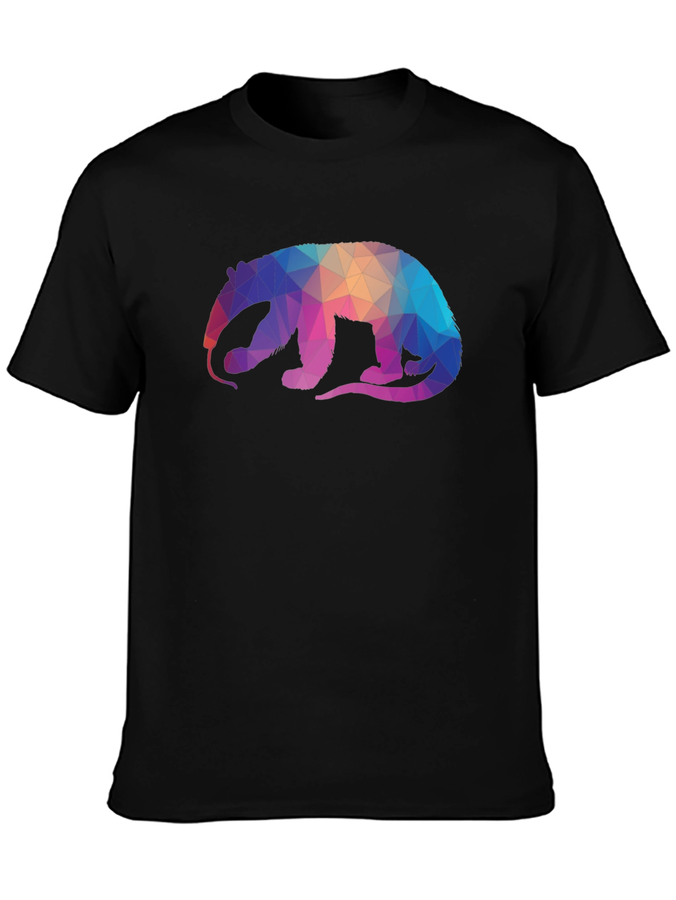 Geometric Anteater Graphic T-Shirt