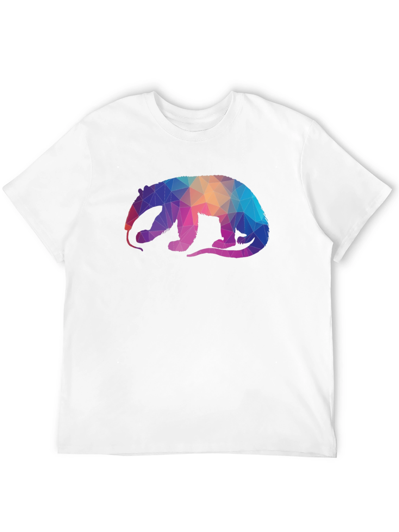 Geometric Anteater Graphic T-Shirt