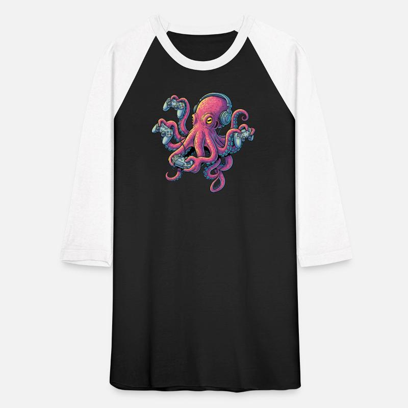 Kraken Gamer - Funny Octopus Gaming Design