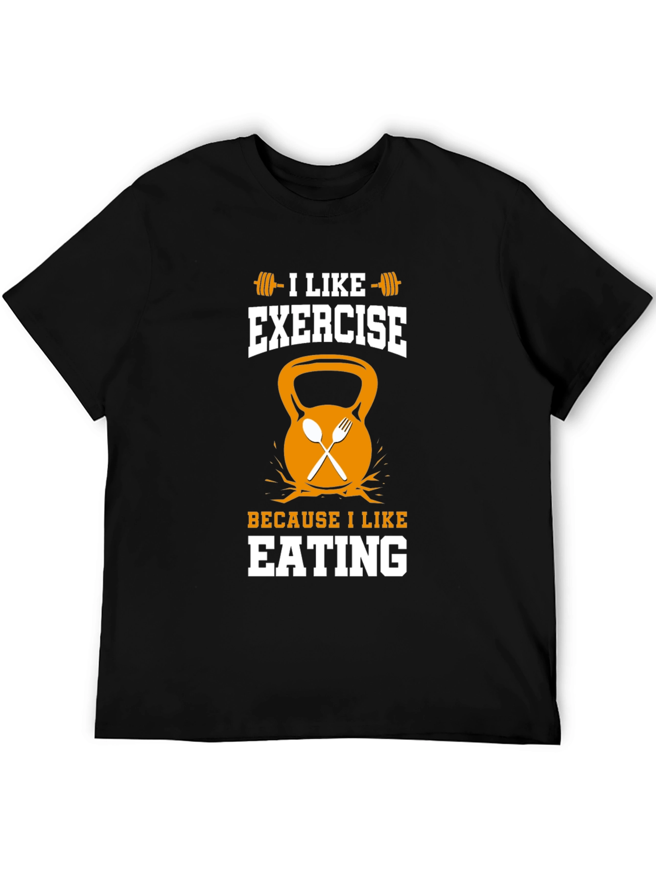 Funny Exercise and Eating T-Shirt