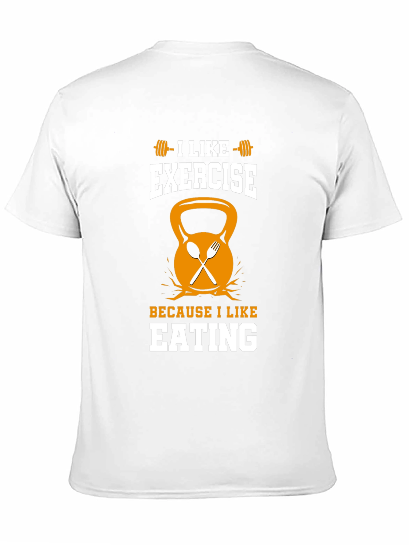 Funny Exercise and Eating T-Shirt
