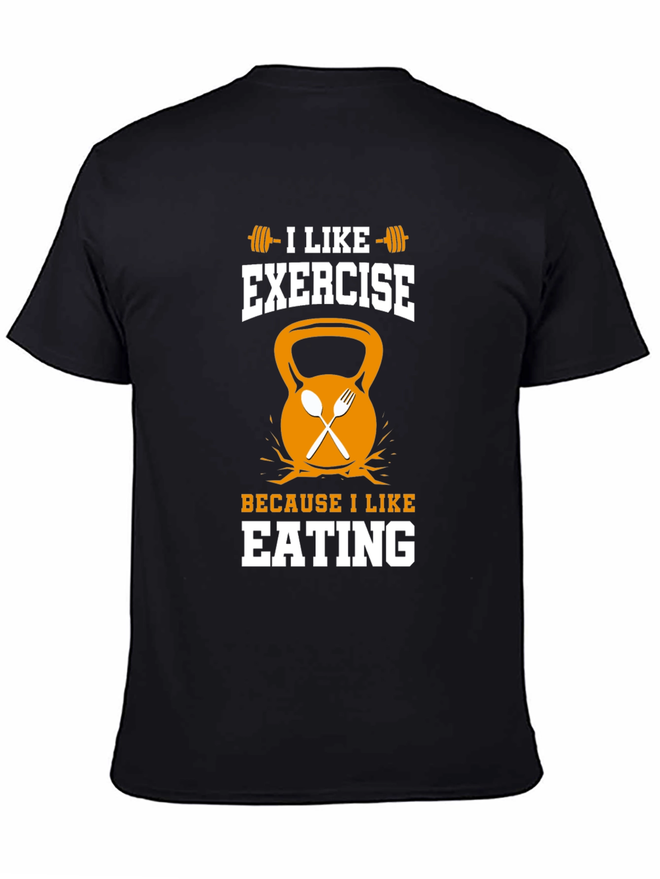 Funny Exercise and Eating T-Shirt