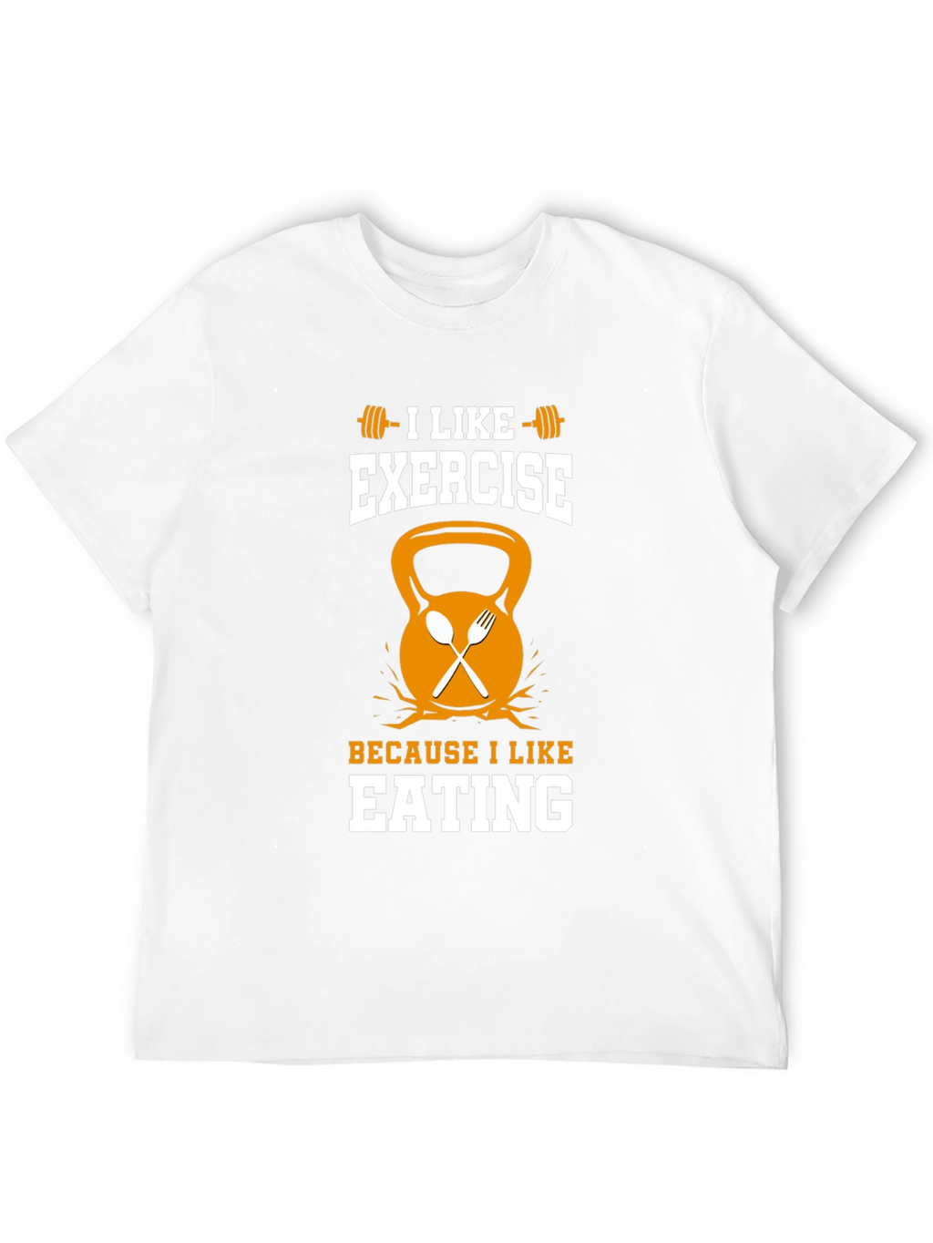 Funny Exercise and Eating T-Shirt