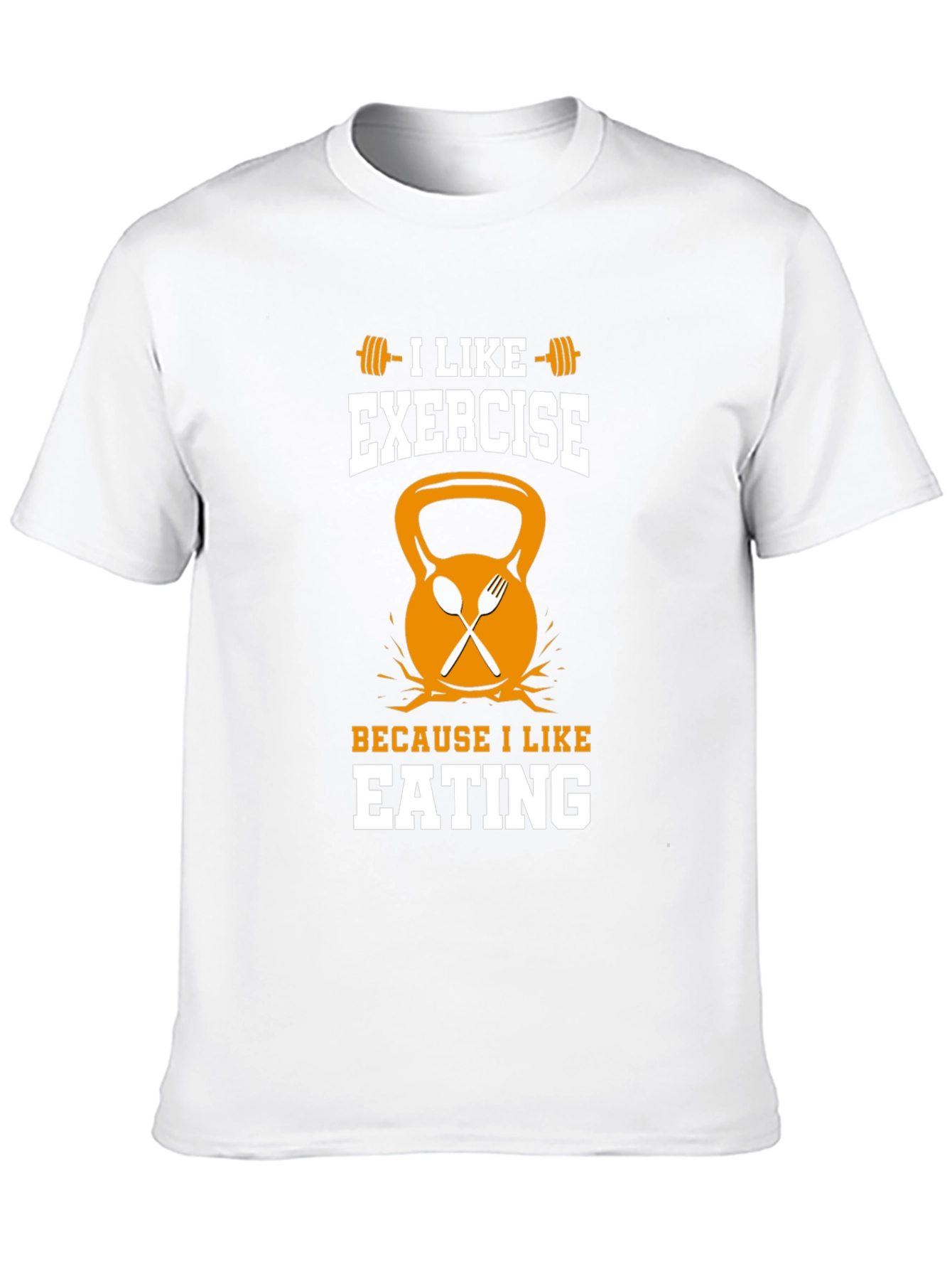 Funny Exercise and Eating T-Shirt