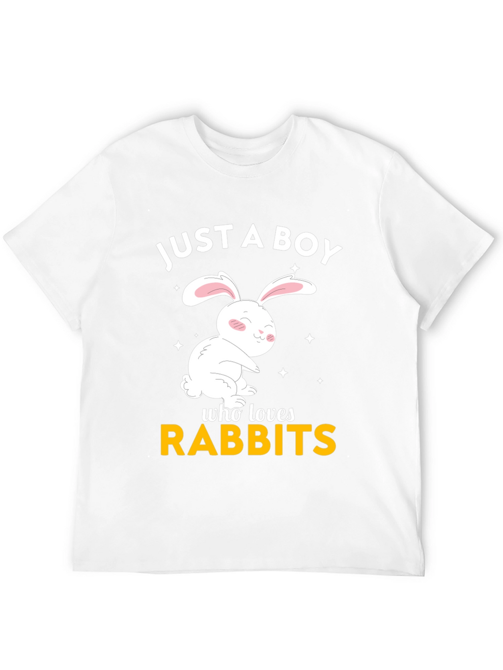 Just a Boy Who Loves Rabbits T-Shirt