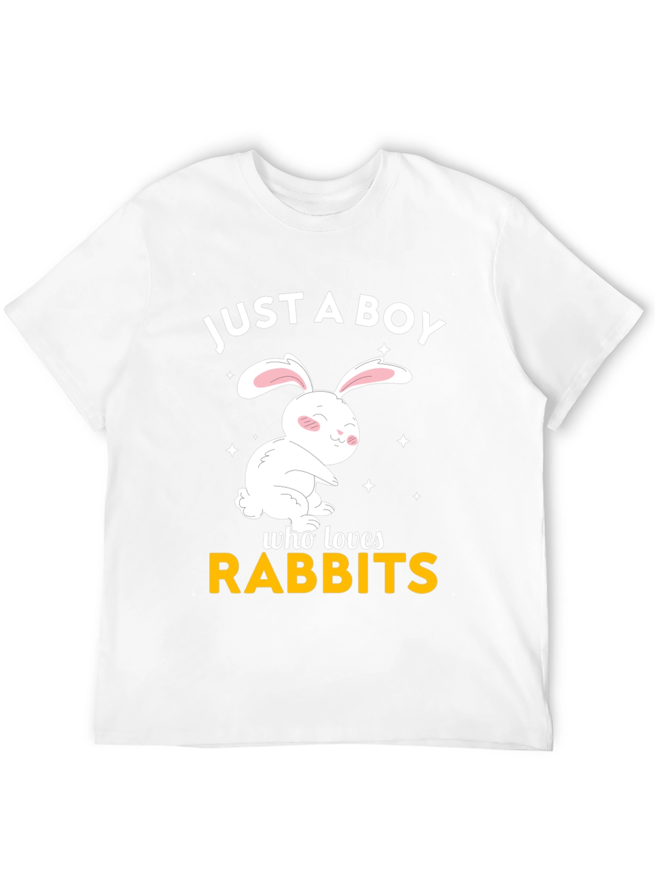Just a Boy Who Loves Rabbits T-Shirt