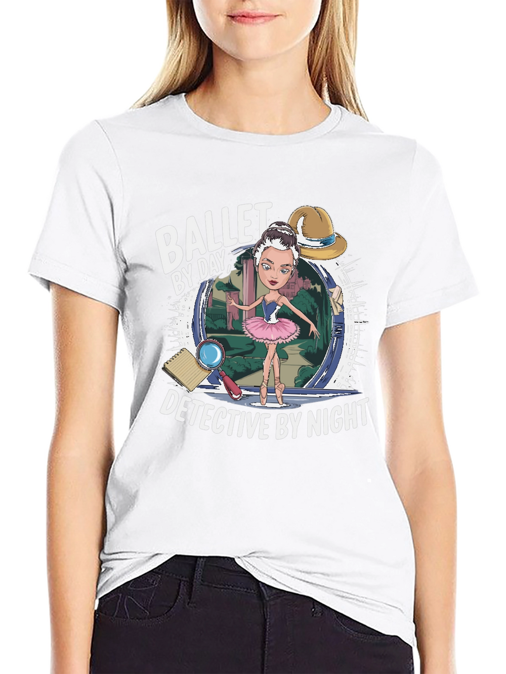 Ballet by Day Detective by Night T-Shirt