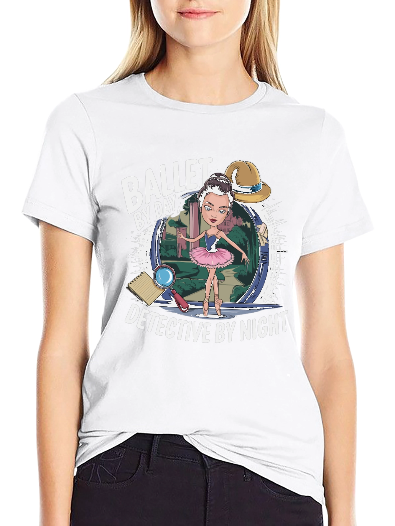 Ballet by Day Detective by Night T-Shirt