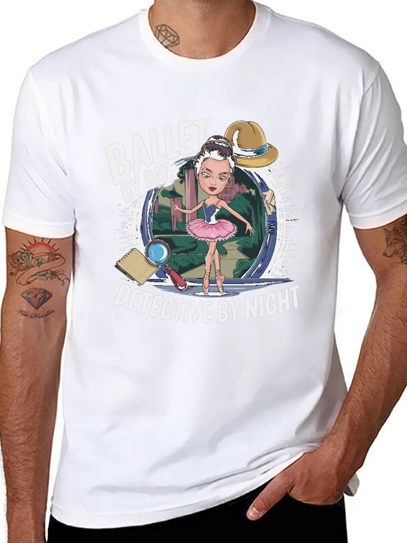 Ballet by Day Detective by Night T-Shirt