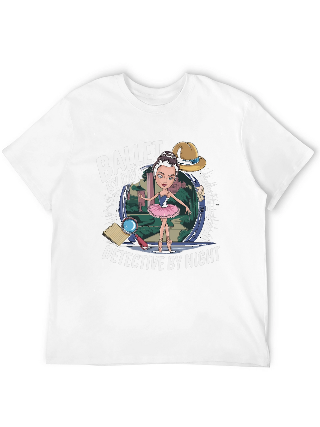 Ballet by Day Detective by Night T-Shirt