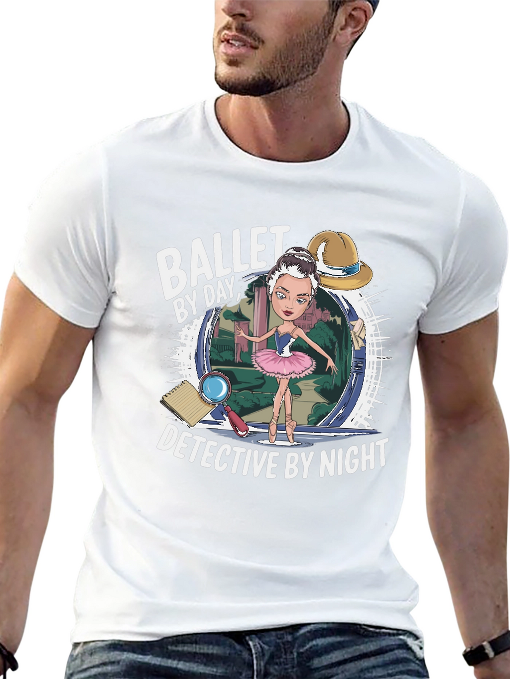 Ballet by Day Detective by Night T-Shirt