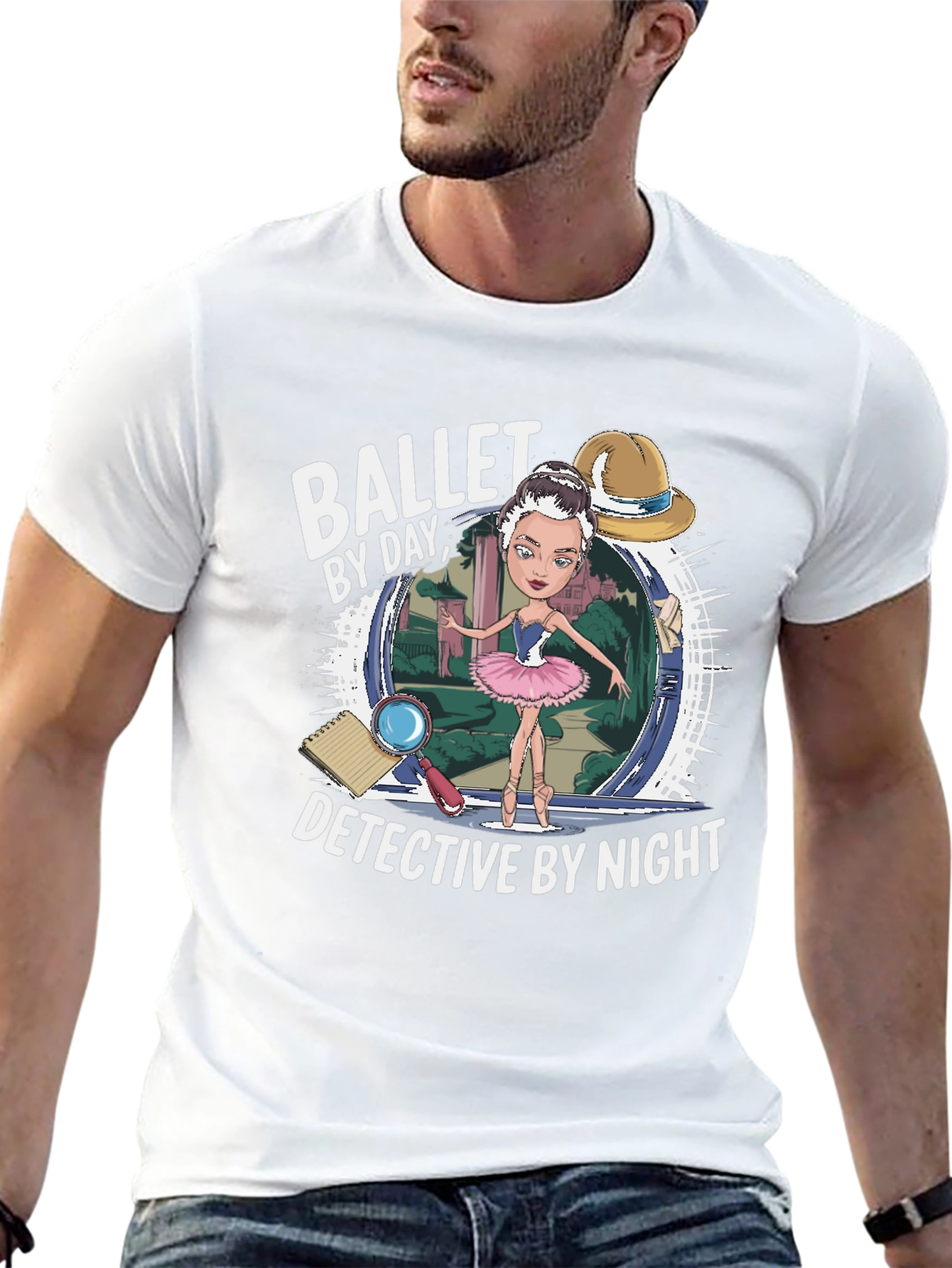 Ballet by Day Detective by Night T-Shirt