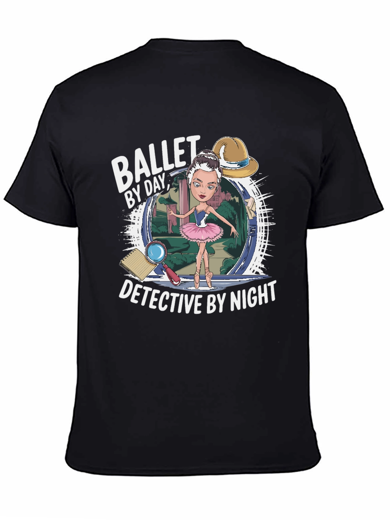 Ballet by Day Detective by Night T-Shirt