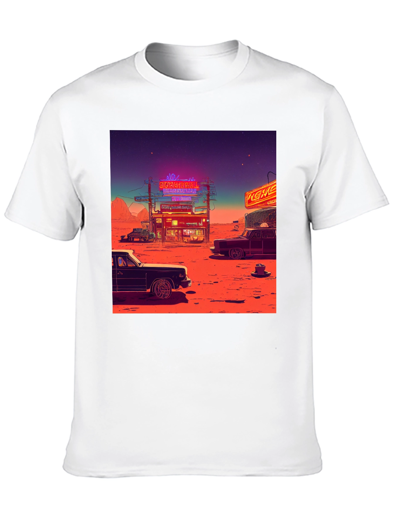 Retro Desert Neon T-Shirt