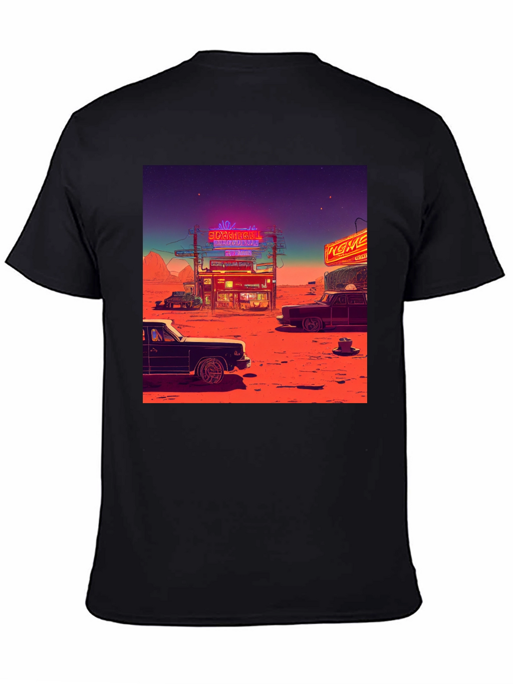 Retro Desert Neon T-Shirt