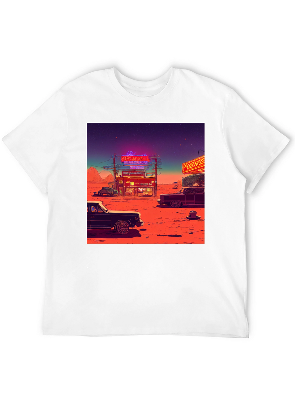 Retro Desert Neon T-Shirt