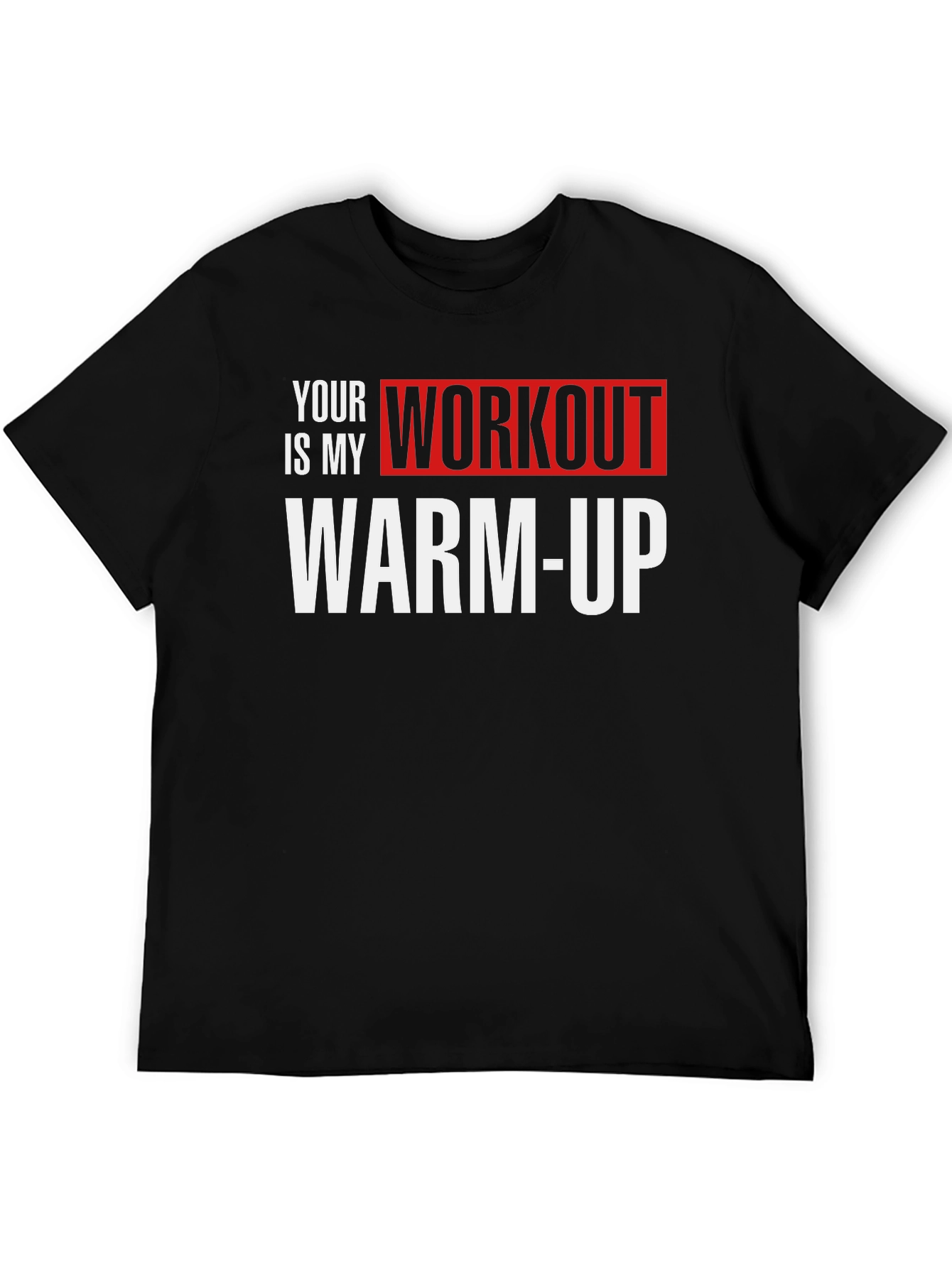 Workout Warm-Up Graphic Tee
