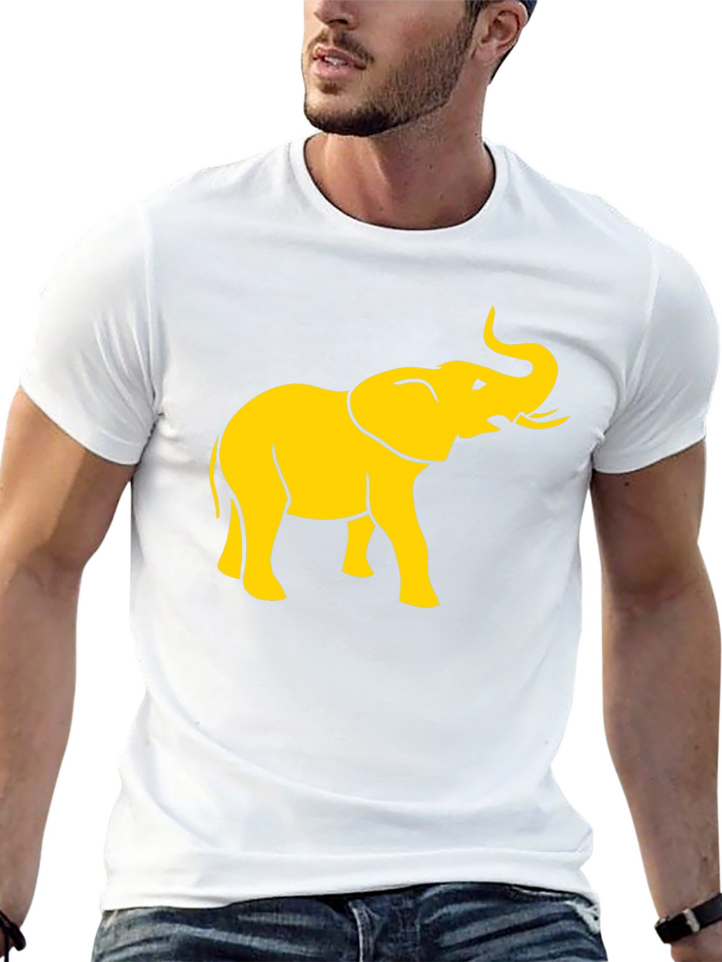 Elephant Graphic Tee - Bold Design