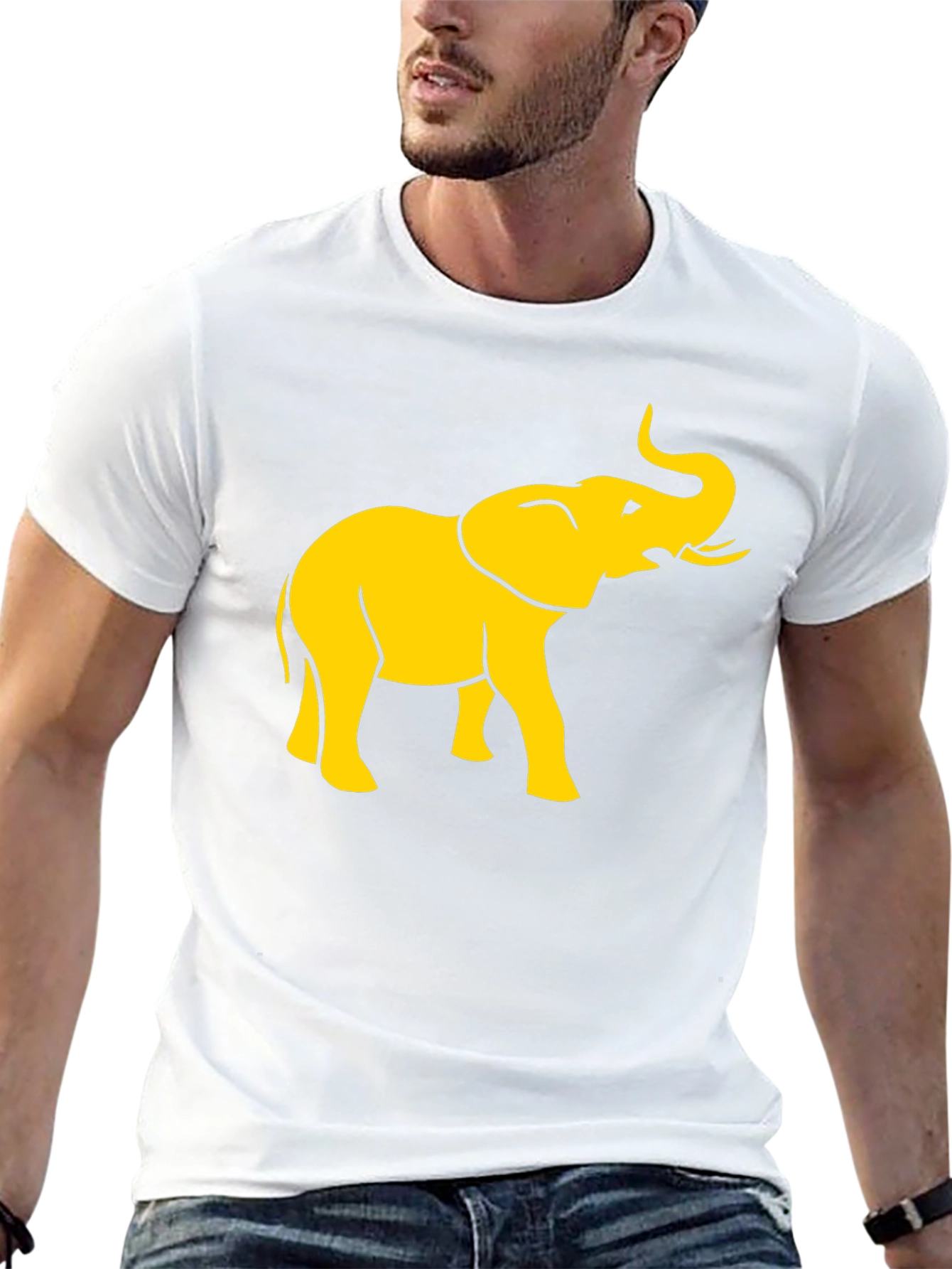 Elephant Graphic Tee - Bold Design