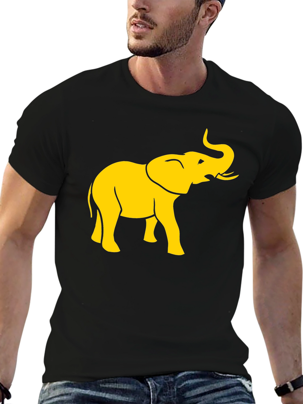 Elephant Graphic Tee - Bold Design