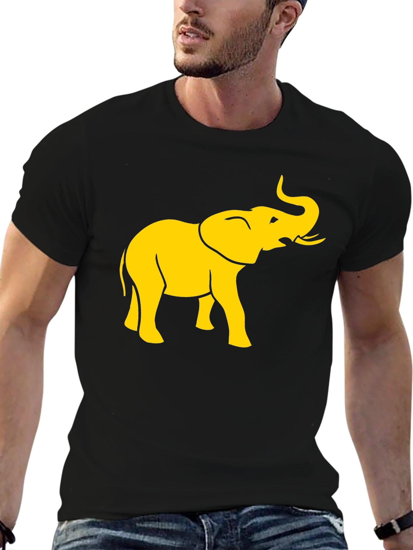 Elephant Graphic Tee - Bold Design