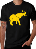 Elephant Graphic Tee - Bold Design