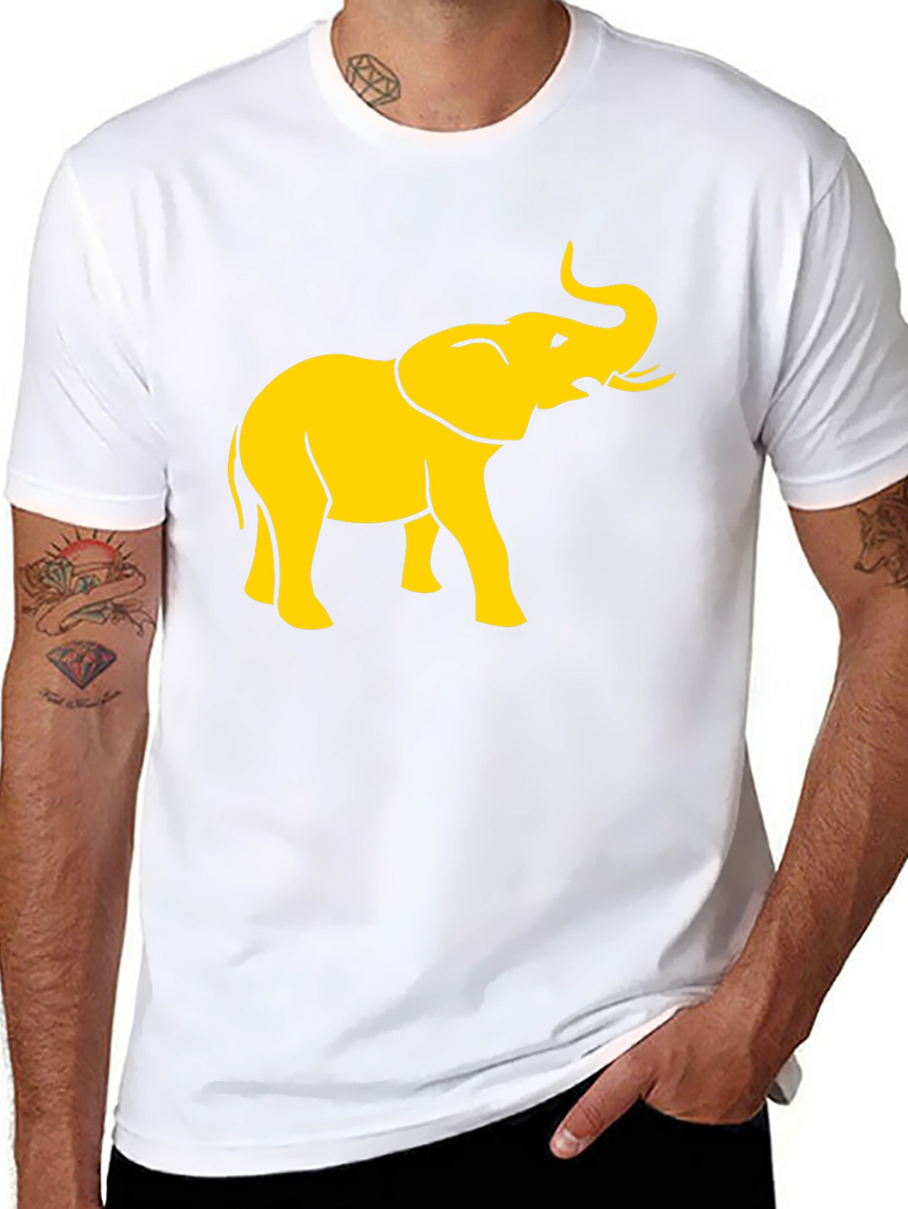 Elephant Graphic Tee - Bold Design