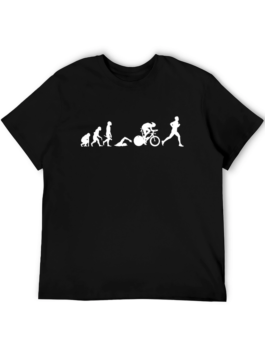 Triathlon Evolution Black T-Shirt