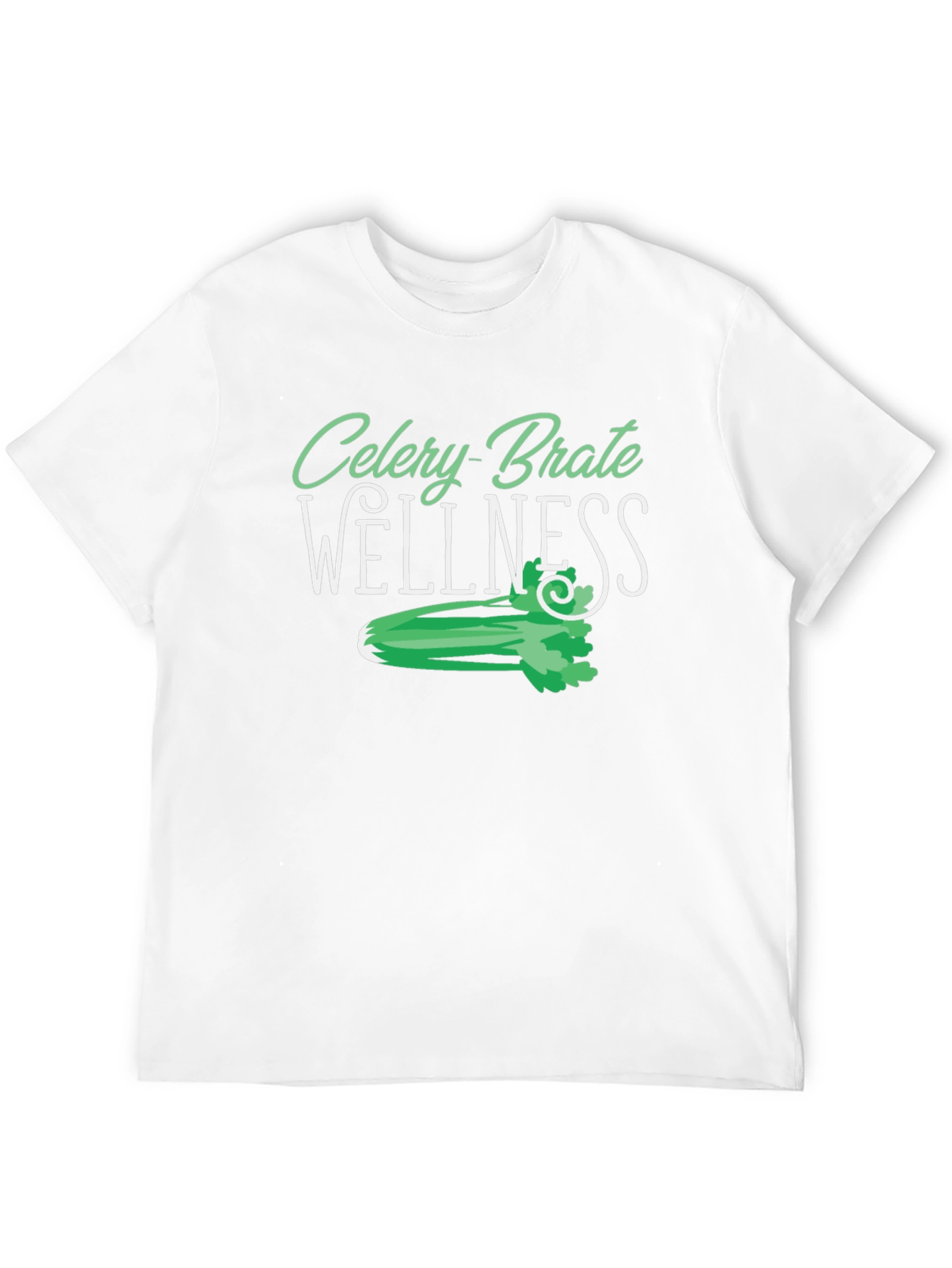 Celery-Brate Wellness Black T-Shirt