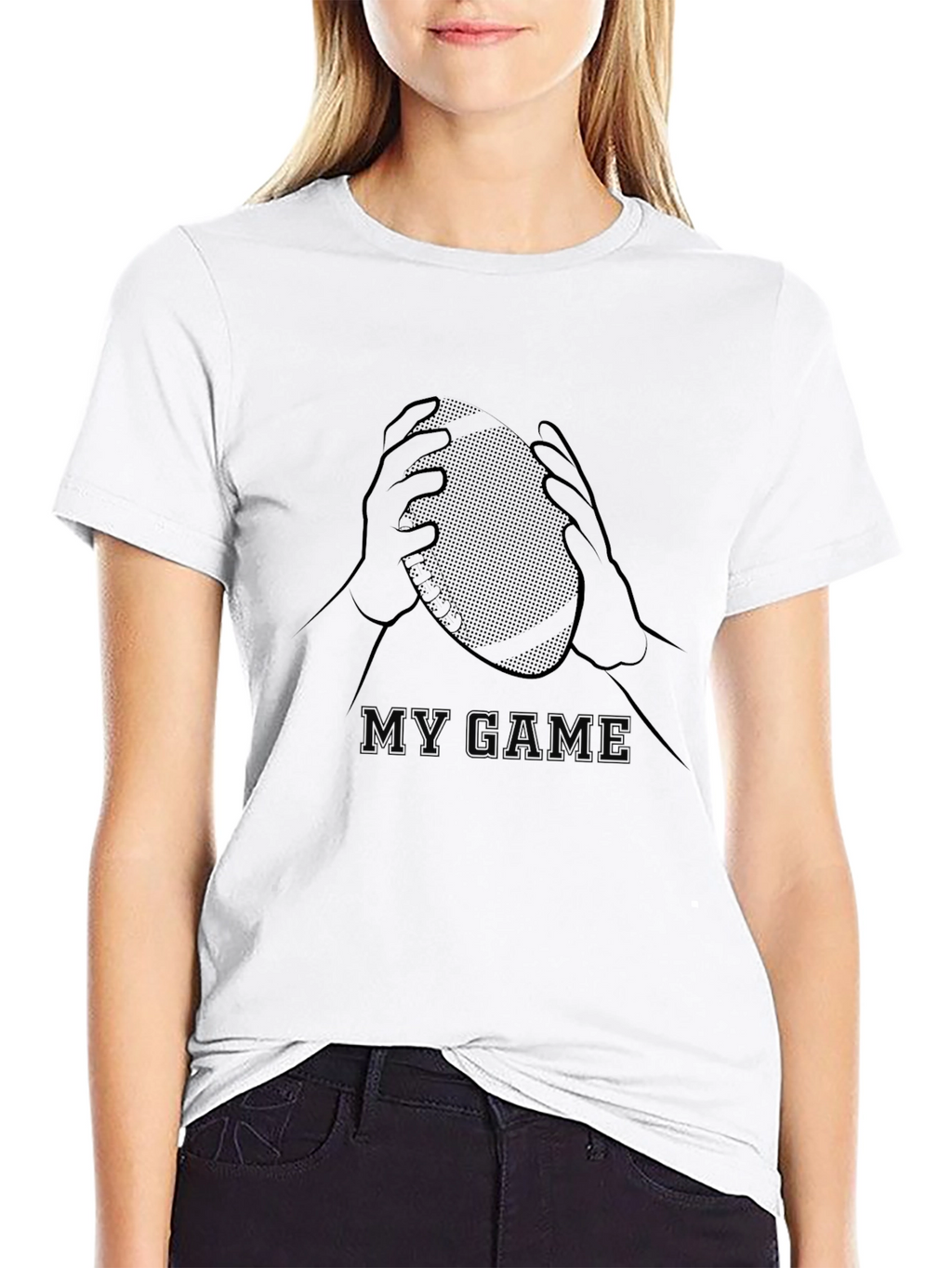 My Game Graphic Print T-Shirt - Casual Style