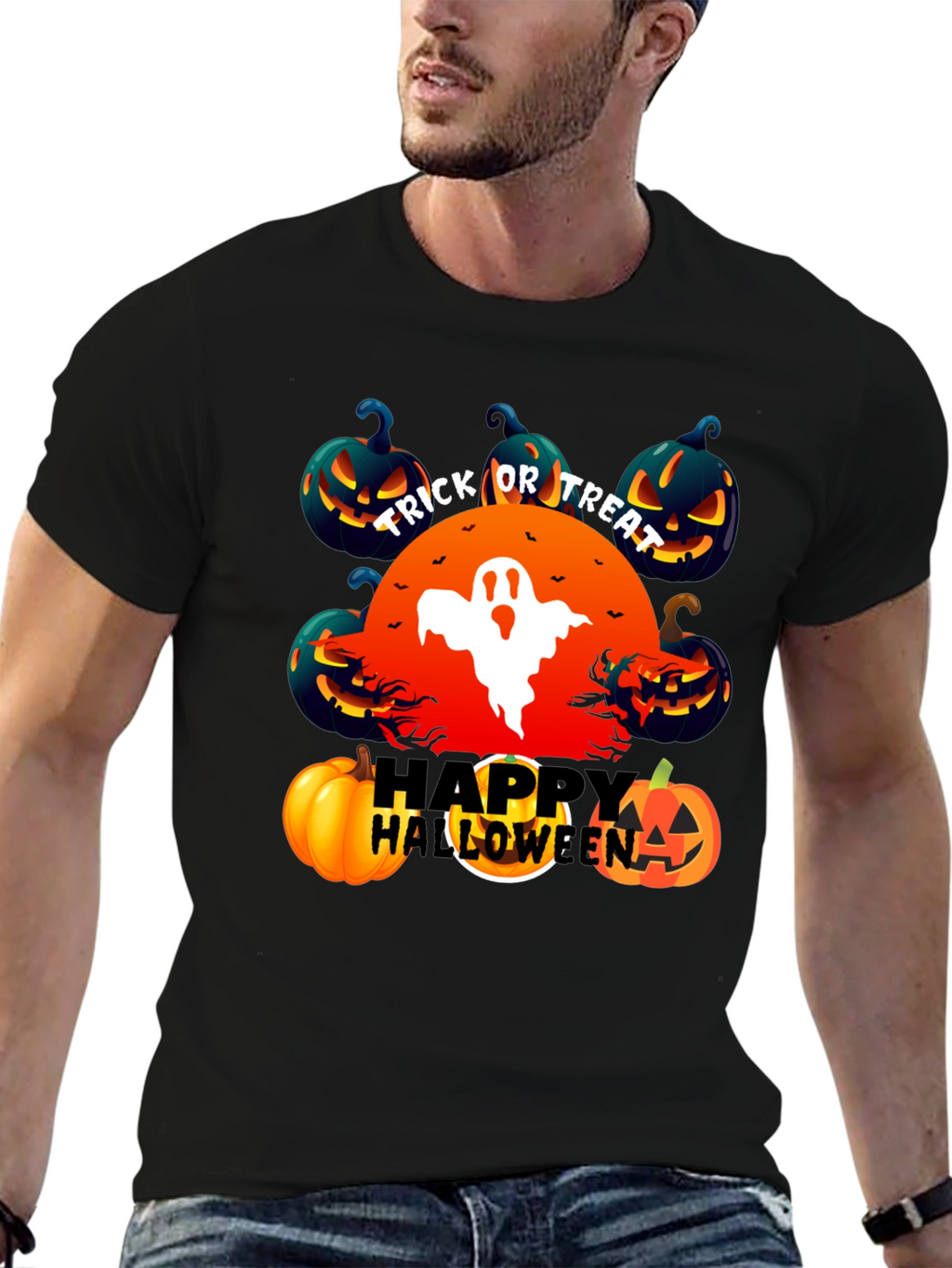 Halloween Graphic Tee - Trick or Treat
