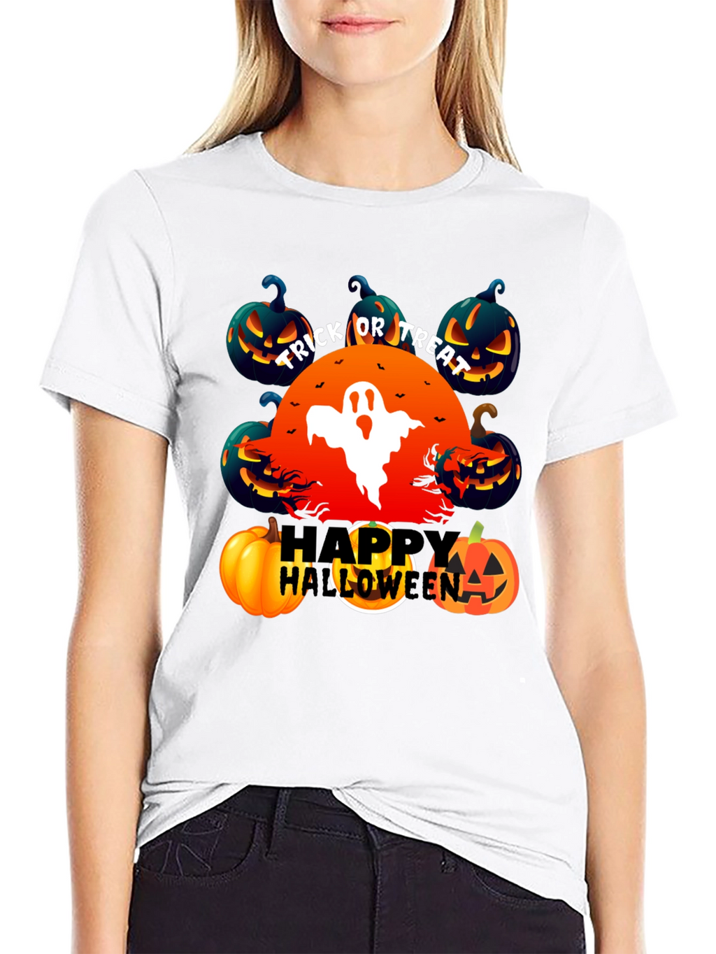 Halloween Graphic Tee - Trick or Treat