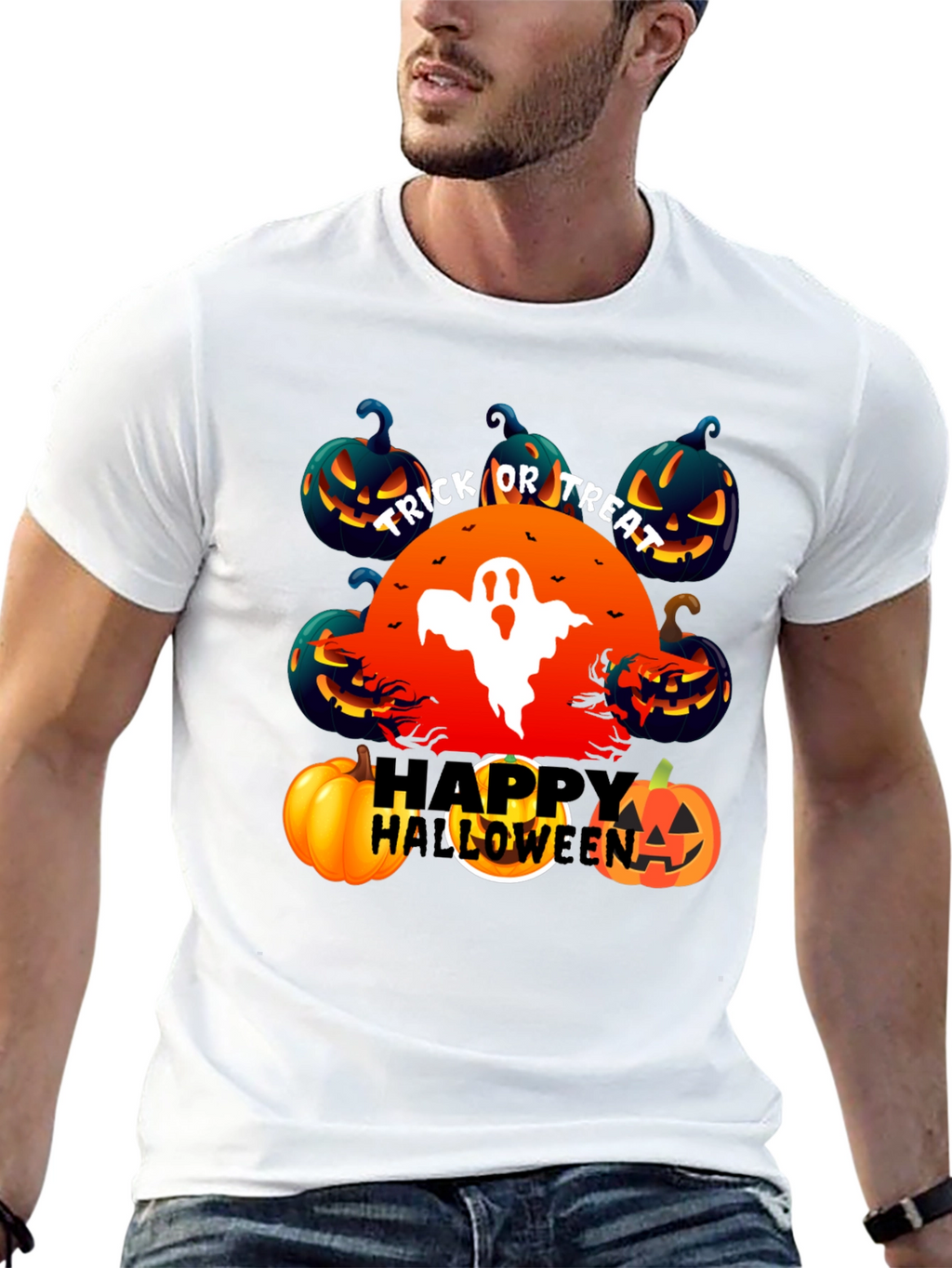 Halloween Graphic Tee - Trick or Treat