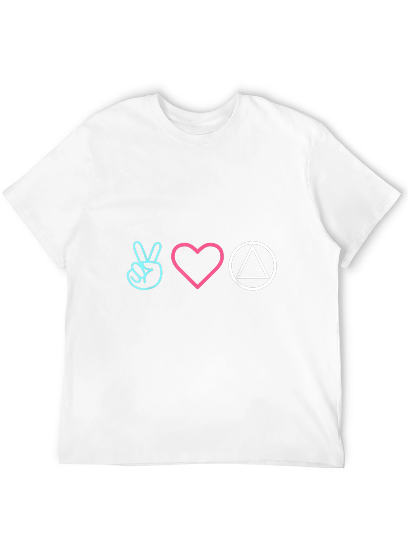 Peace Love Sobriety T-Shirt