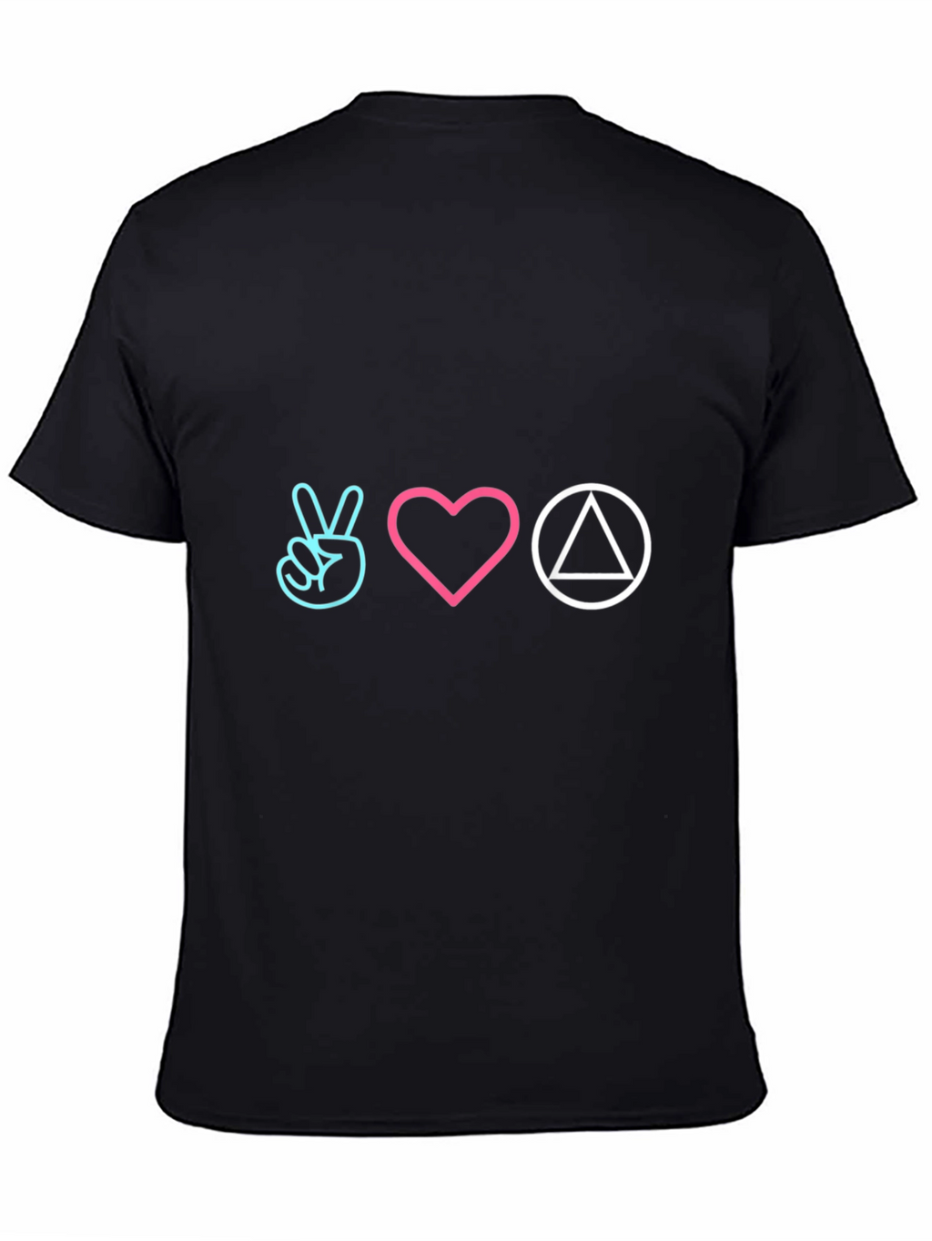 Peace Love Sobriety T-Shirt