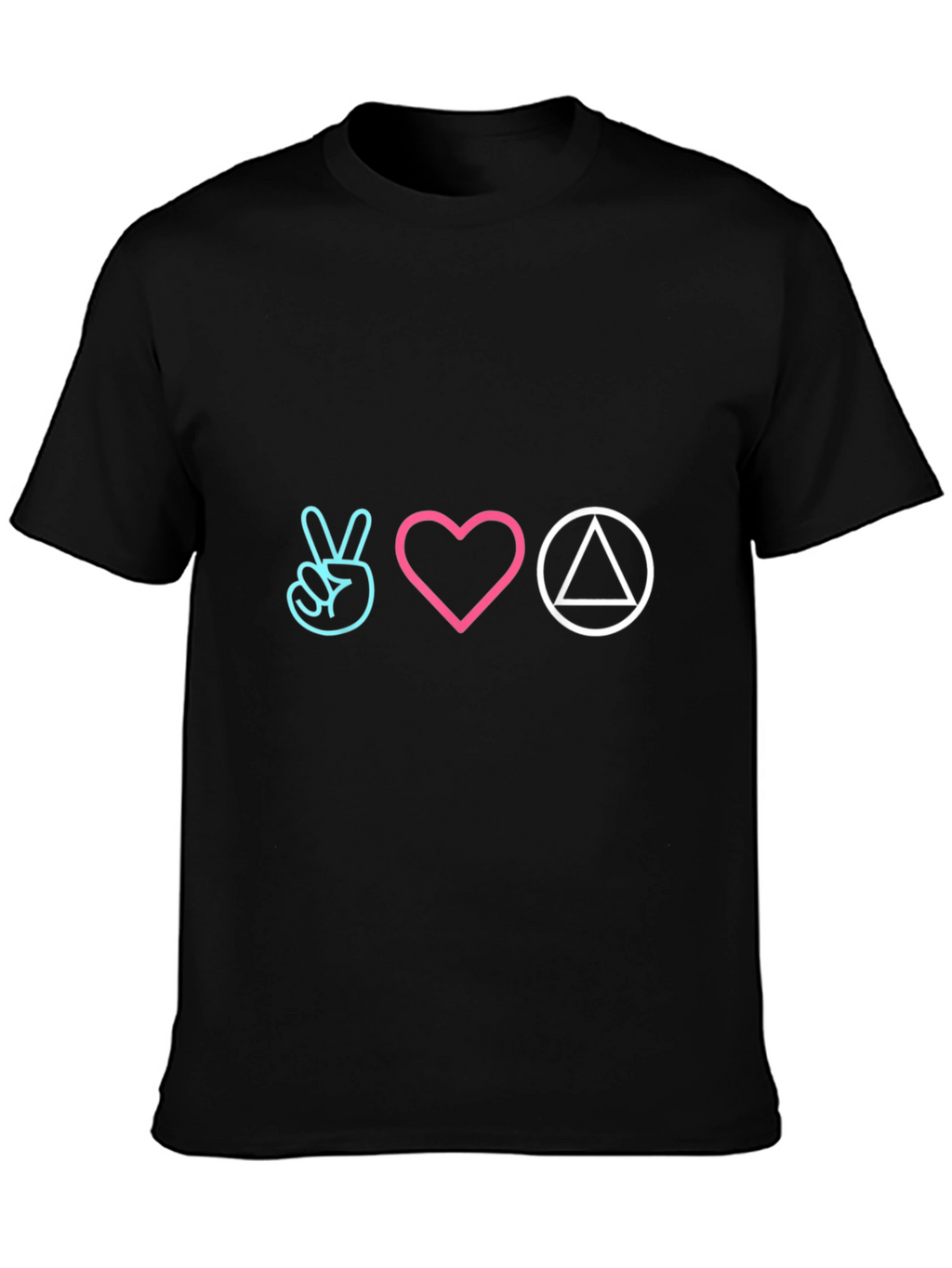 Peace Love Sobriety T-Shirt