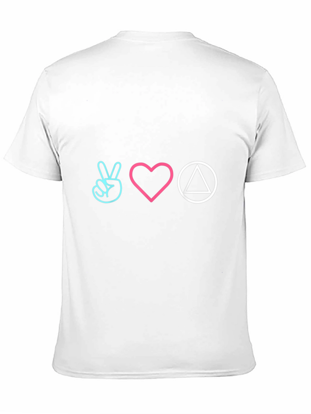 Peace Love Sobriety T-Shirt