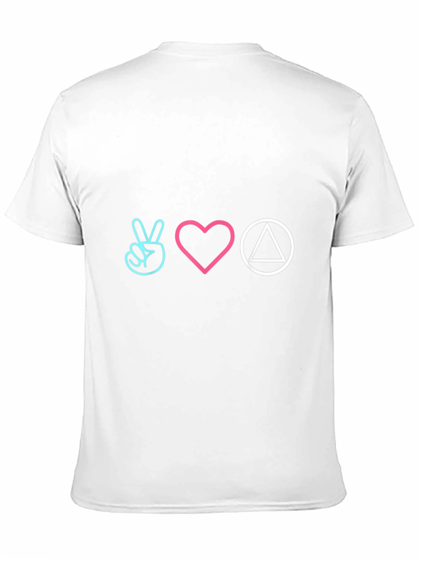 Peace Love Sobriety T-Shirt