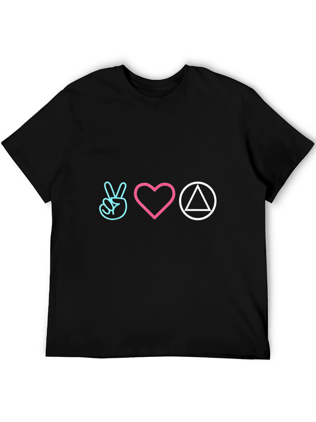 Peace Love Sobriety T-Shirt