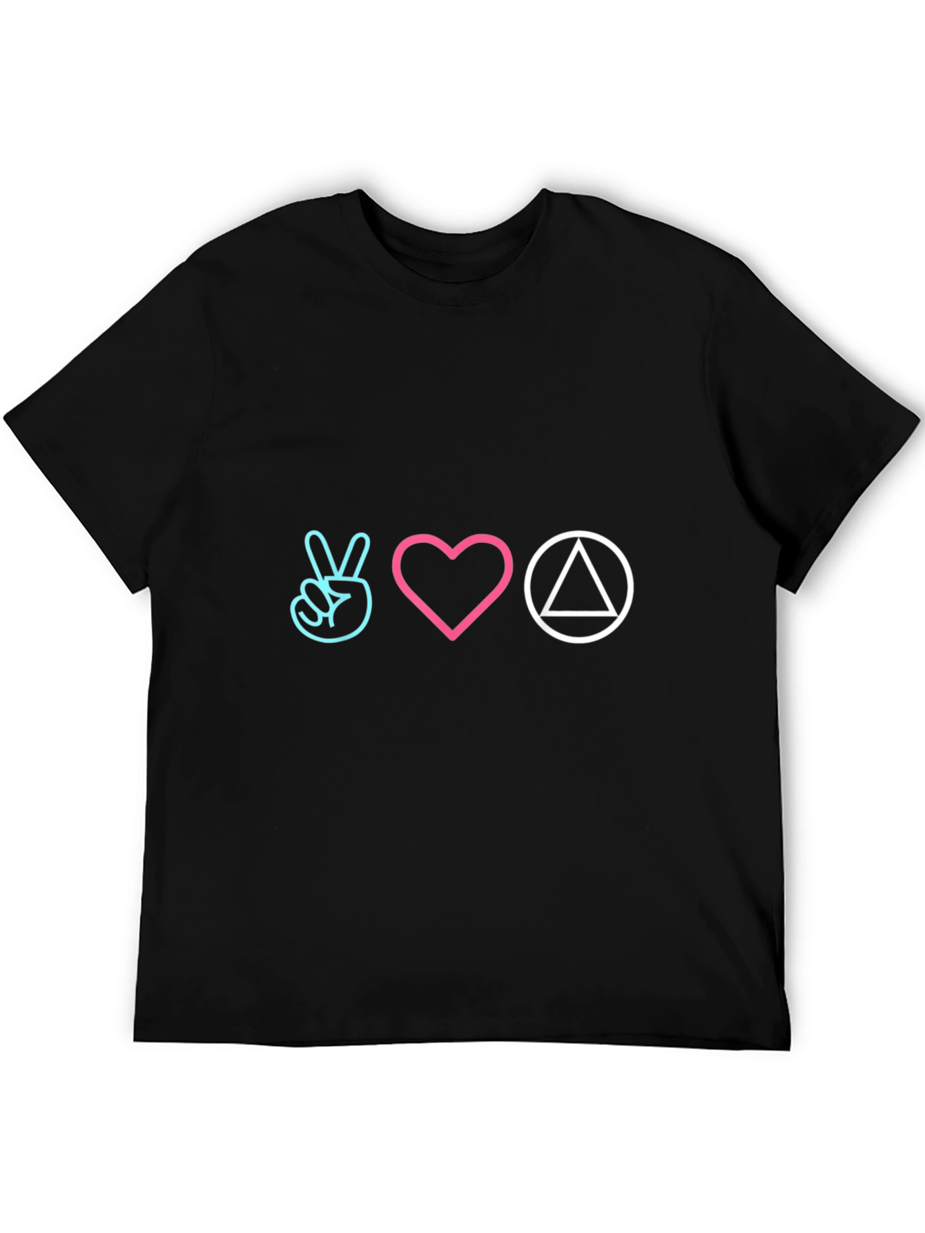 Peace Love Sobriety T-Shirt