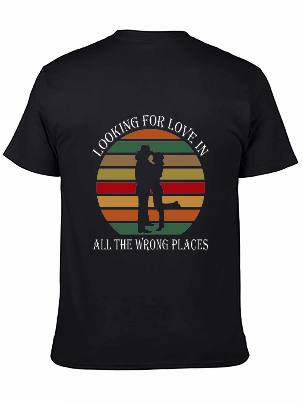 Looking For Love T-Shirt - Country Sunset Design