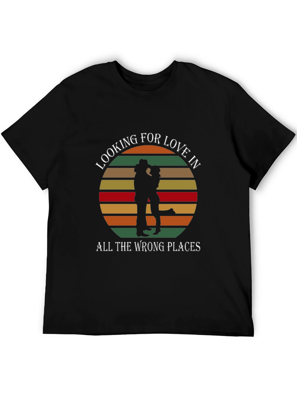 Looking For Love T-Shirt - Country Sunset Design