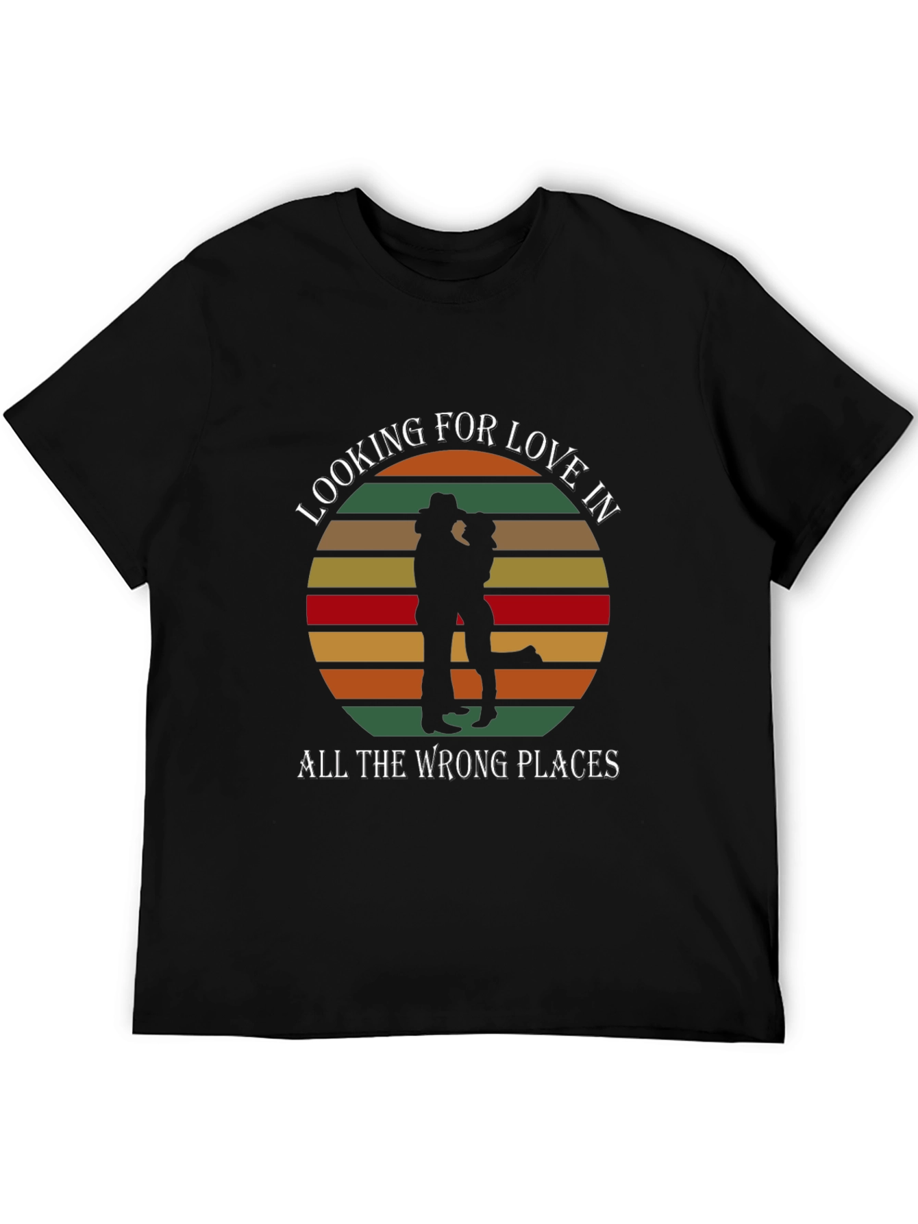 Looking For Love T-Shirt - Country Sunset Design