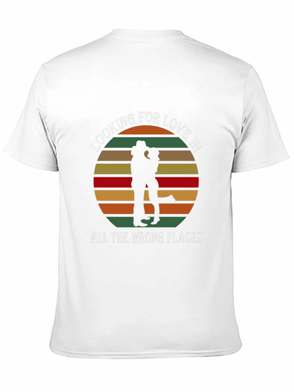 Looking For Love T-Shirt - Country Sunset Design