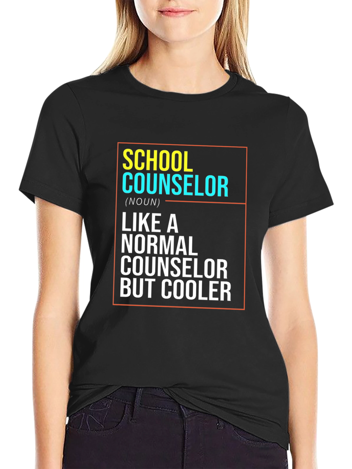 School Counselor T-Shirt: Like a Normal Counselor But Cooler!