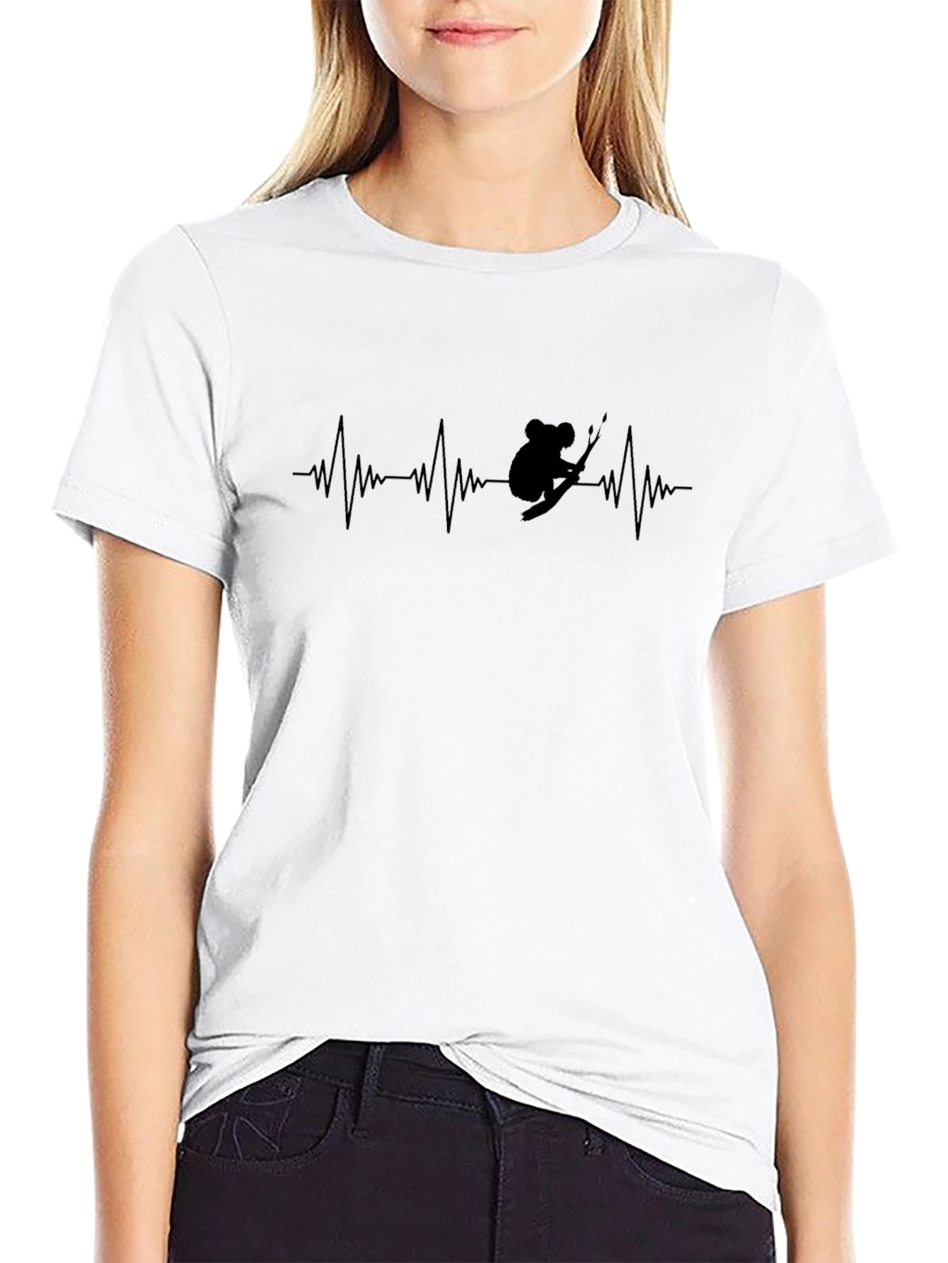 Koala Heartbeat T-Shirt - Soft Cotton Blend