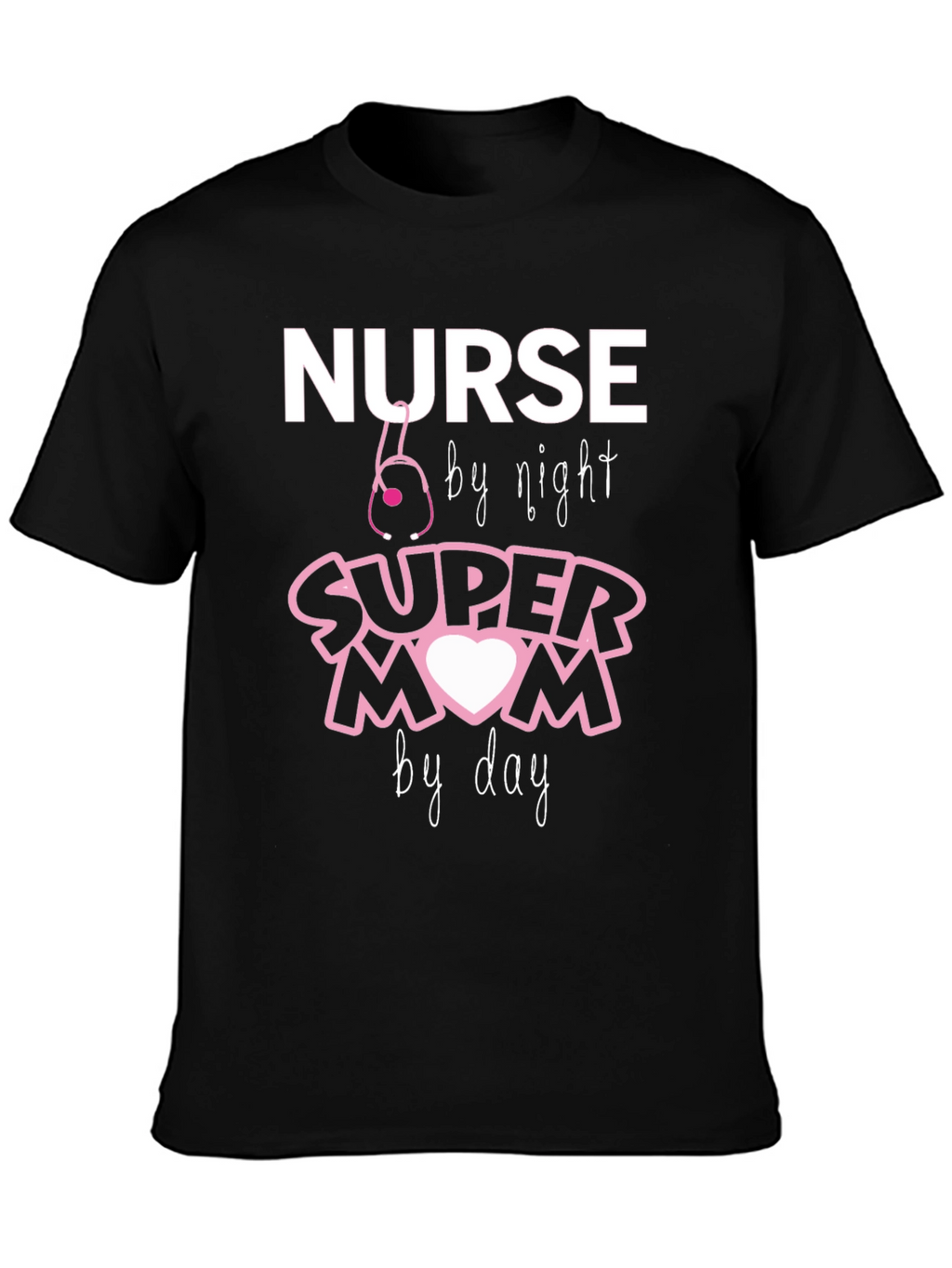 Nurse Super Mom T-Shirt - Night Shift Hero