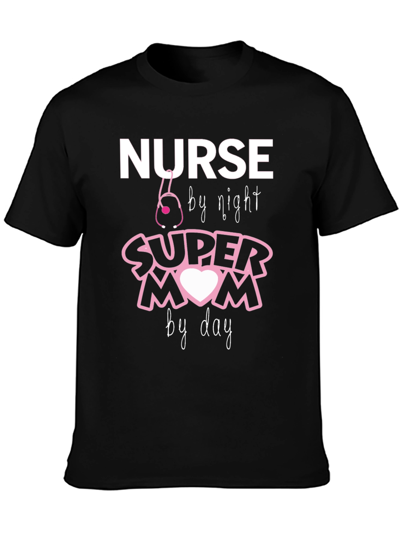 Nurse Super Mom T-Shirt - Night Shift Hero