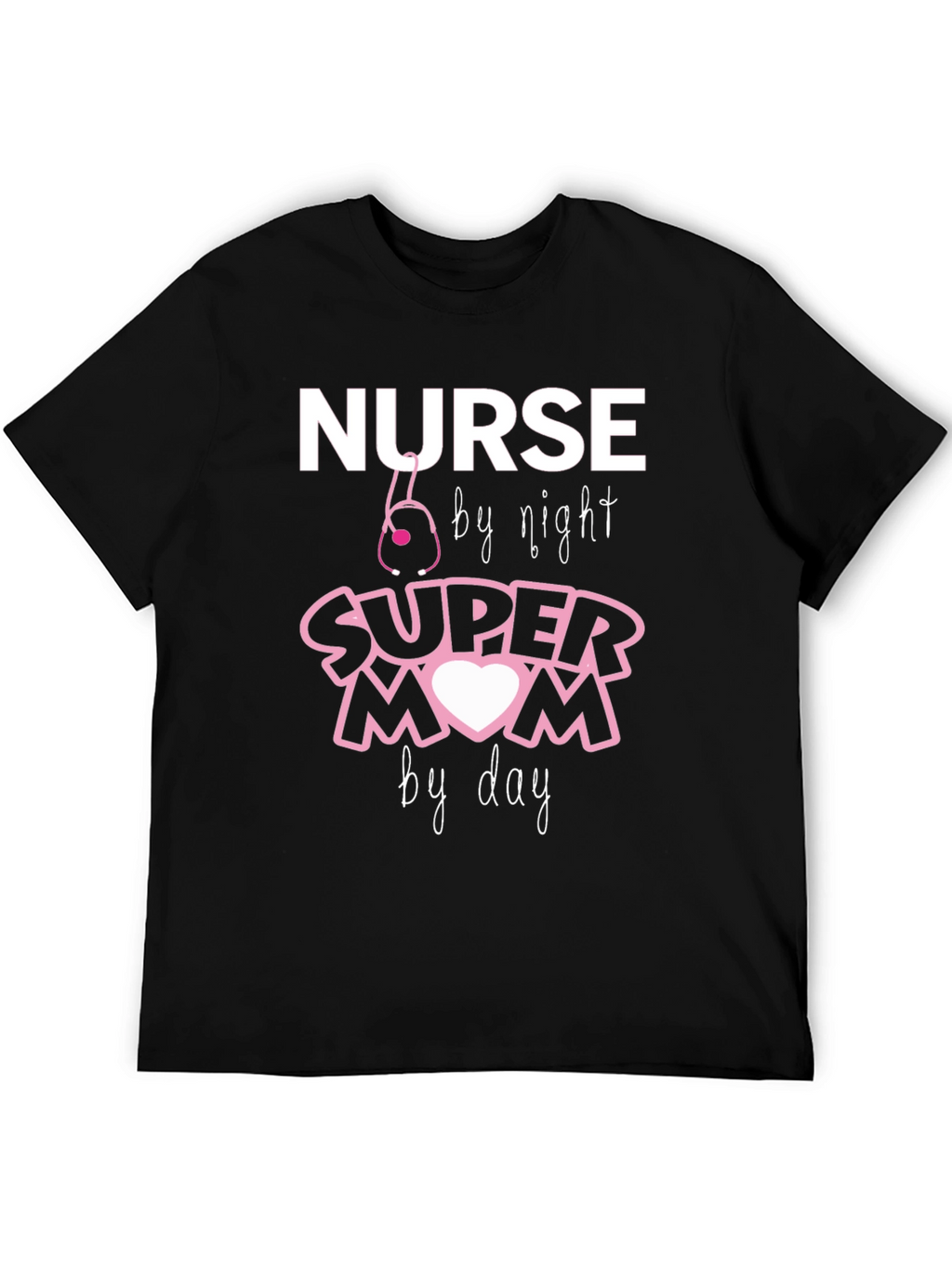 Nurse Super Mom T-Shirt - Night Shift Hero